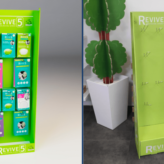 EXPOSITOR SUELO REVIVE 5 - INVERSIONES NEOFARMA